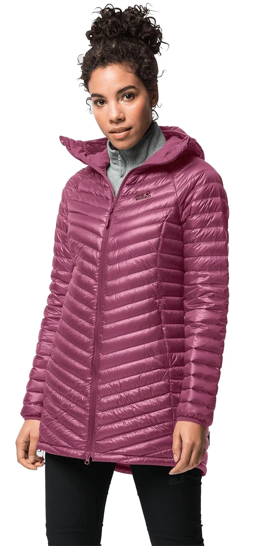 ABRIGO JACK WOLFSKIN ATMOSPHERE  VIOLET QUARTZ  WOMEN´S