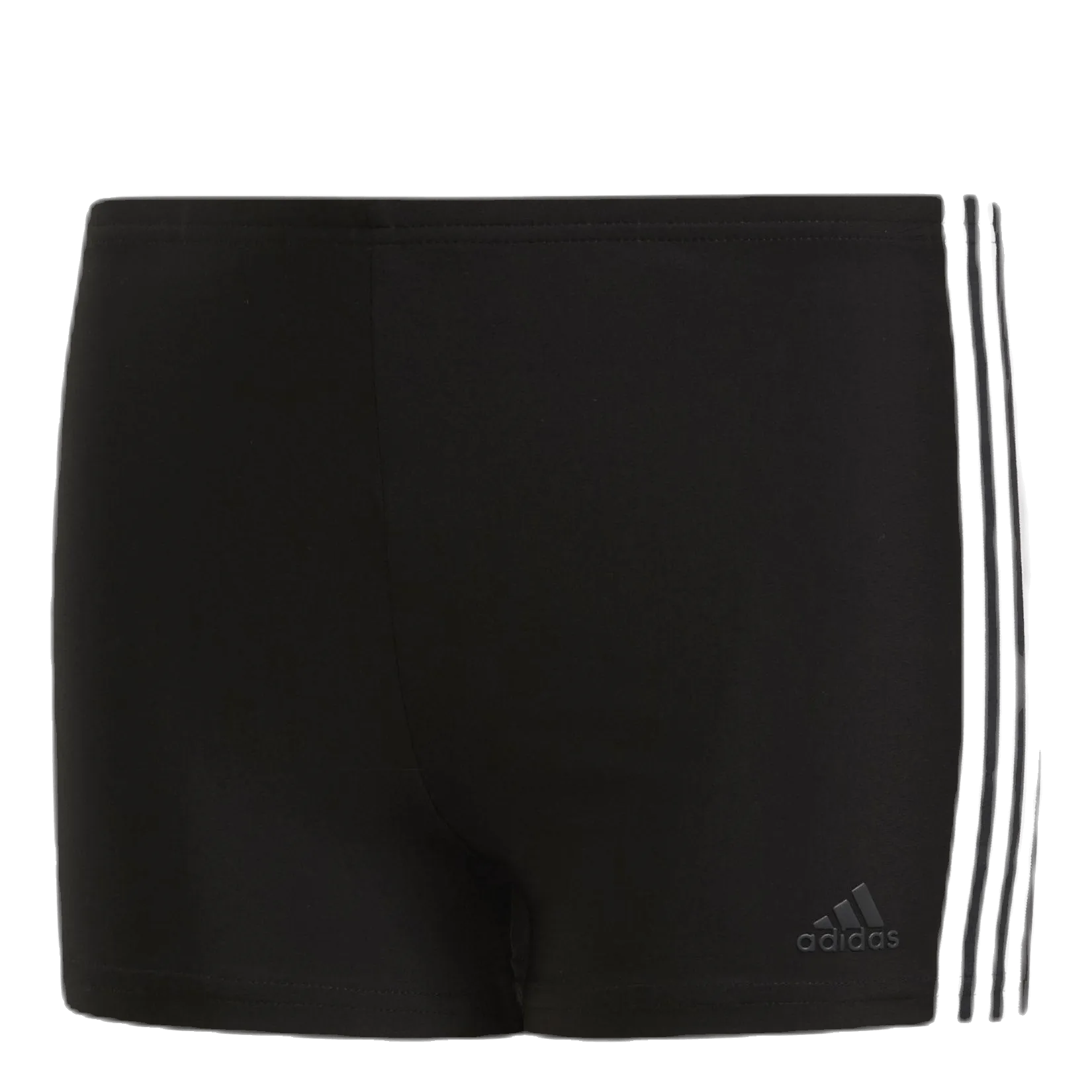 ADIDAS 3STRIPES SWIM BOXERS BLACK