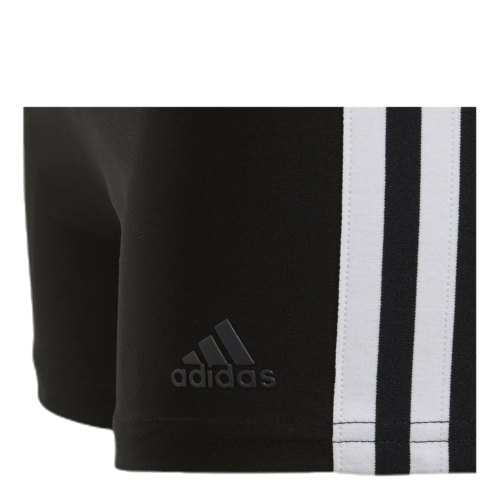 ADIDAS 3STRIPES SWIM BOXERS BLACK