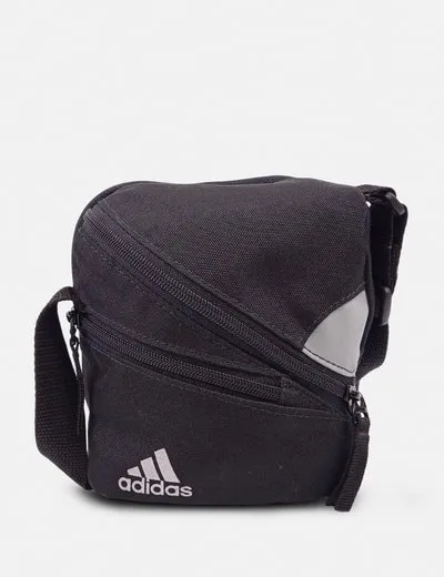 Adidas Bandolera negra logo