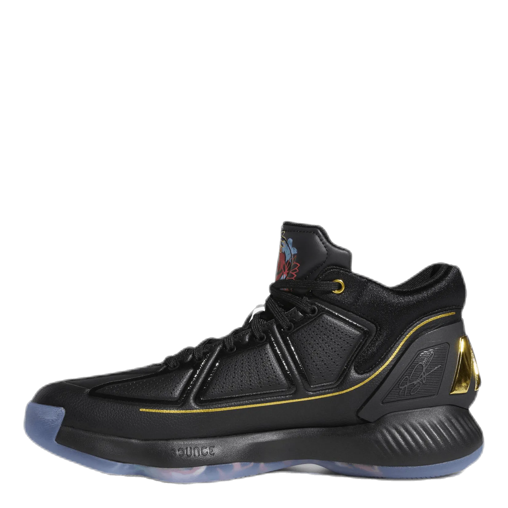 Adidas D Rose 10 Core Black / Gold Metallic / Scarlet