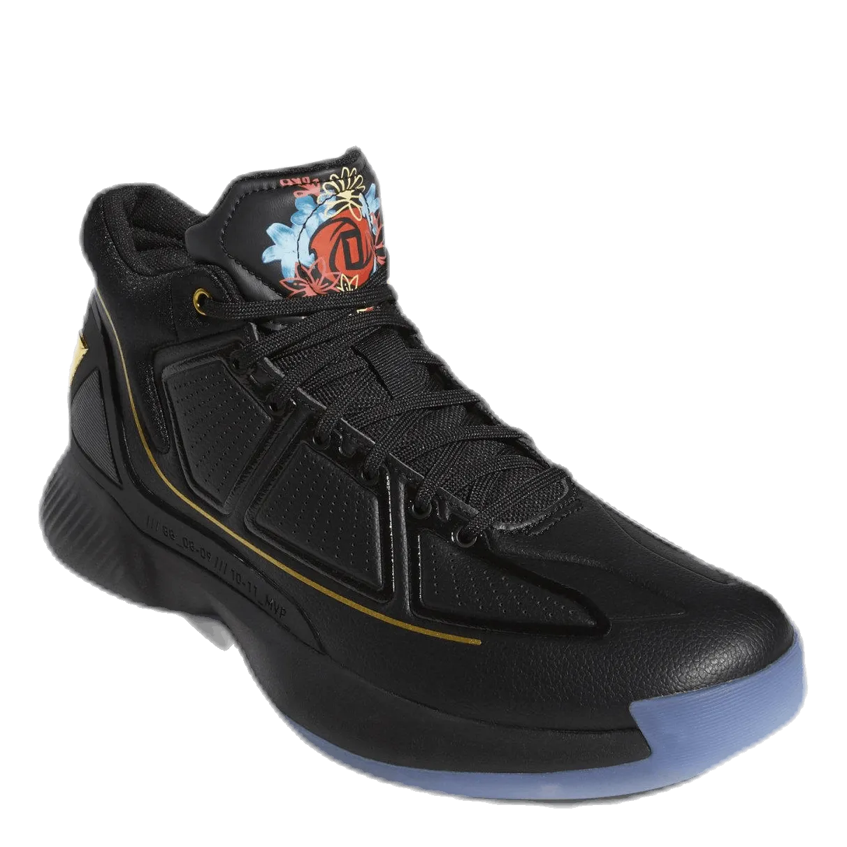 Adidas D Rose 10 Core Black / Gold Metallic / Scarlet
