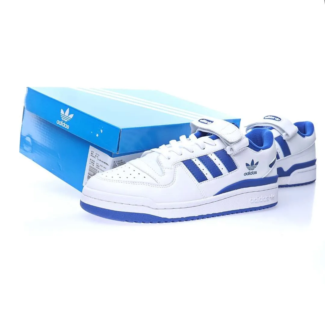 Adidas Forum «Blanco/Azul Oscuro»