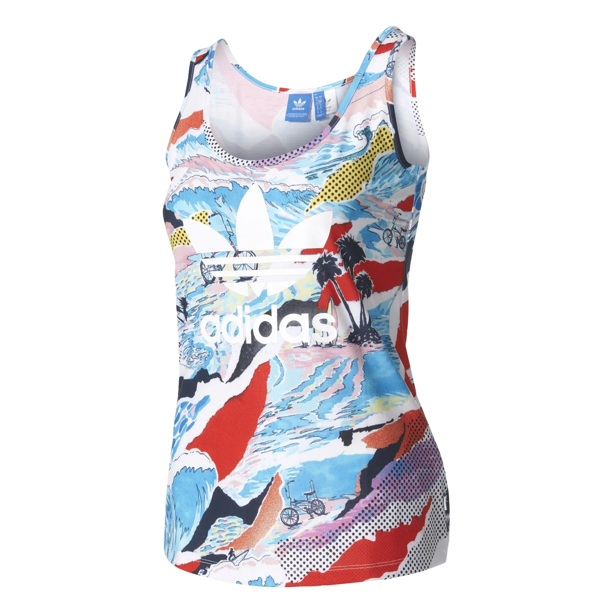 Adidas Originals Trefoil Tank Top "Venice Beach" (multicolor)