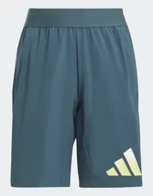 Adidas Pantalón corto Train Icons AEROREADY Logo Woven