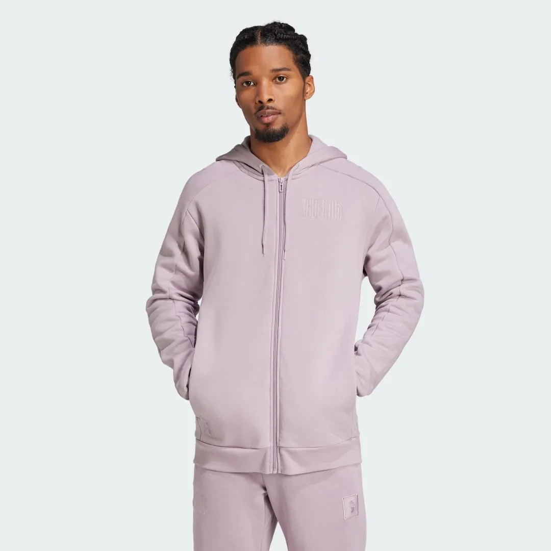 ADIDAS PERFORMANCE JUVENTUS SEASONAL FULLZIP HOODIE