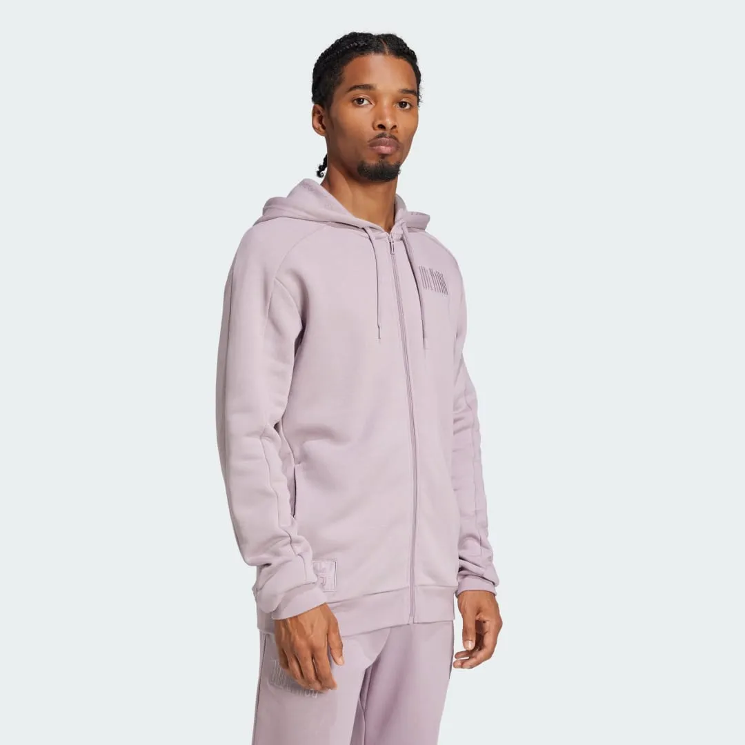 ADIDAS PERFORMANCE JUVENTUS SEASONAL FULLZIP HOODIE