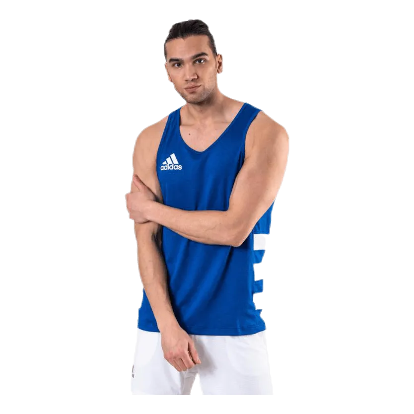 Adidas Rugby Singlet Blue