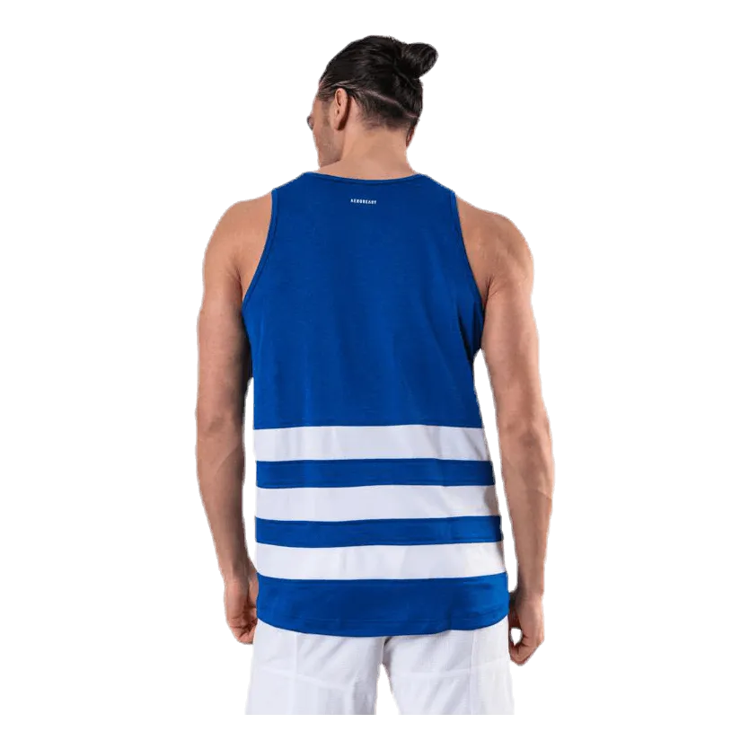 Adidas Rugby Singlet Blue