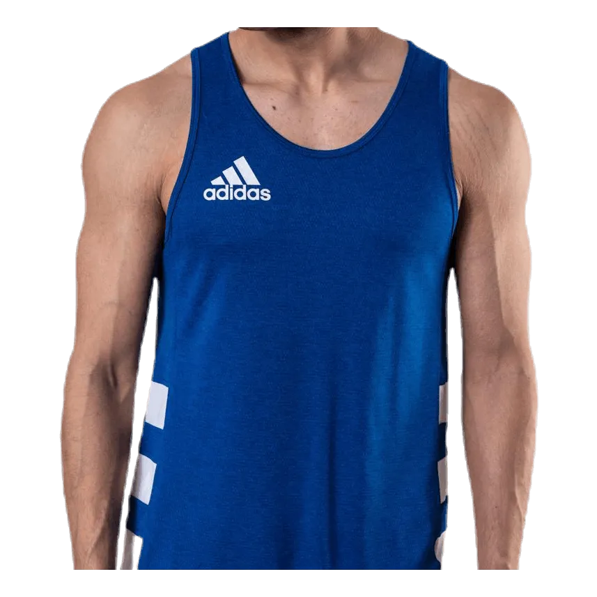 Adidas Rugby Singlet Blue