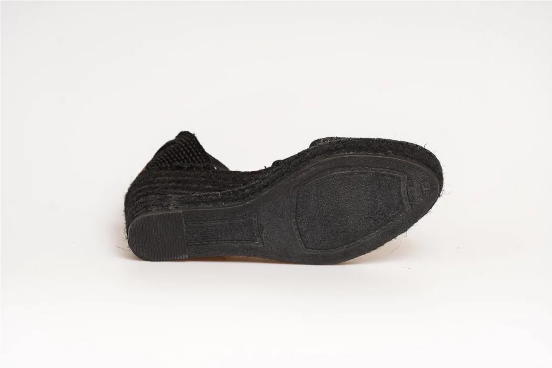 Alpargata Mujer  Negra 06700g2tsn Vidorreta