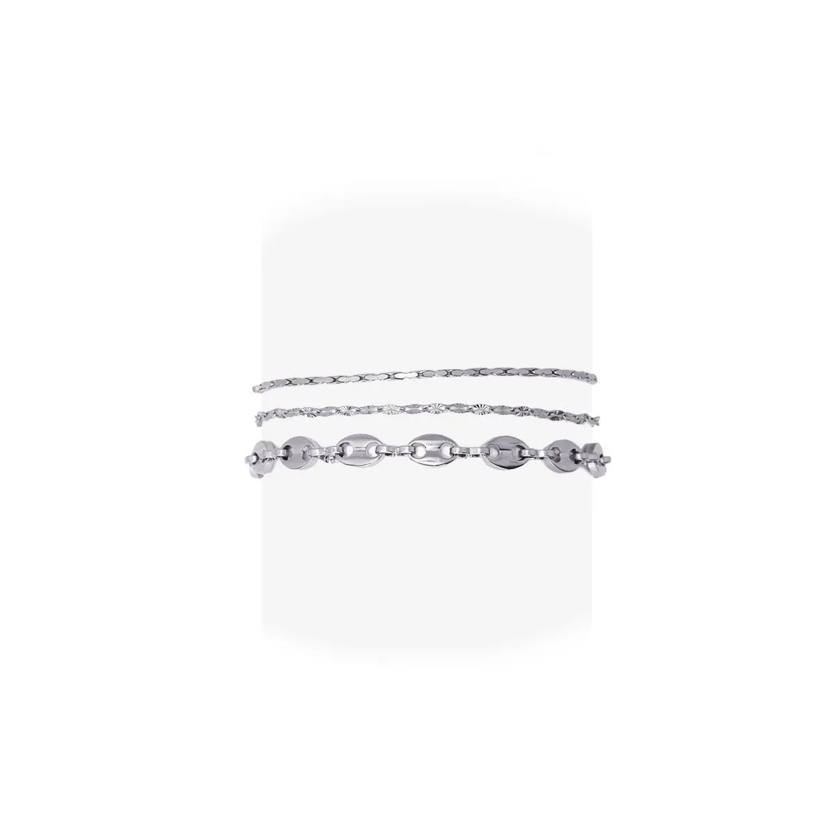 ANARTXY PULSERA MULTICADENAS ACERO  ANARTXY
