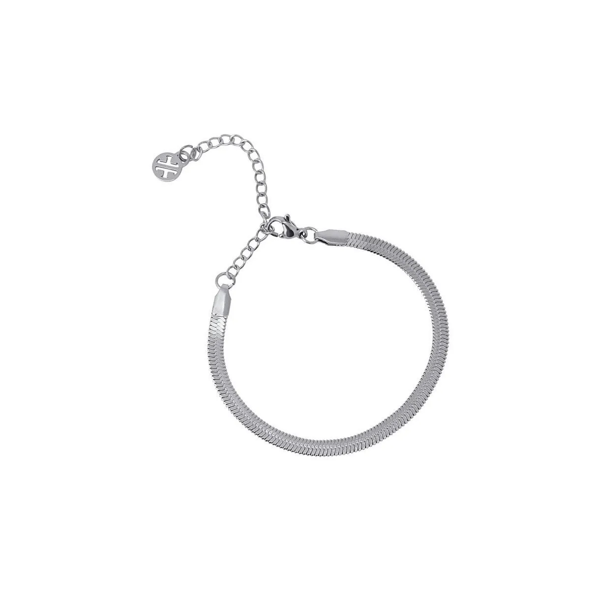ANARTXY PULSERA SNAKE ACERO  ANARTXY