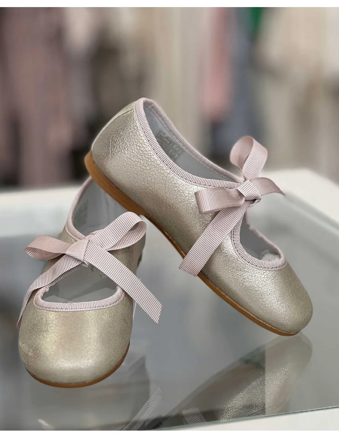 Angelito Oro Niña Ceremonia Gux´s Shoes