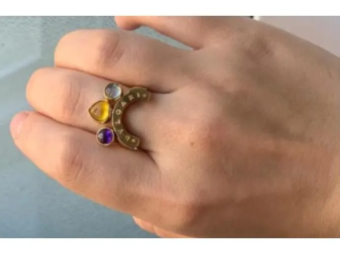 anillo allegra bulgari Gold hardware 