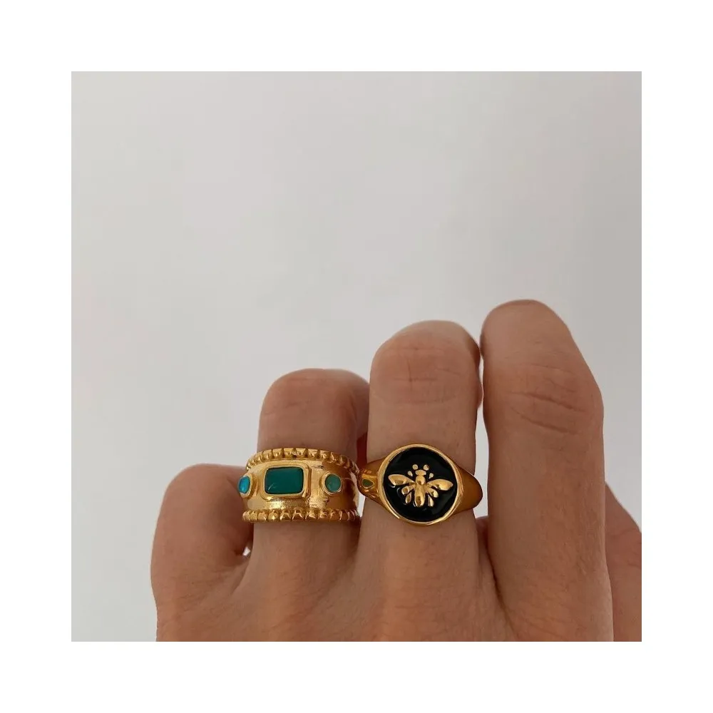 Anillo Arnía Circles Oro