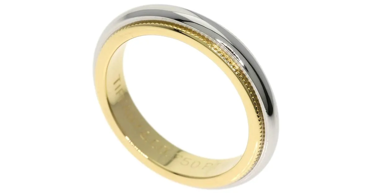 Anillo Milgrain Tiffany & Co. 