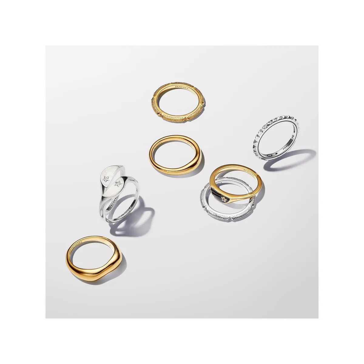 ANILLO PANDORA ME MITAD SELLO ESMALTADO  PANDORA