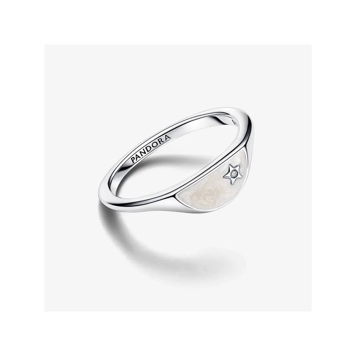 ANILLO PANDORA ME MITAD SELLO ESMALTE  PANDORA