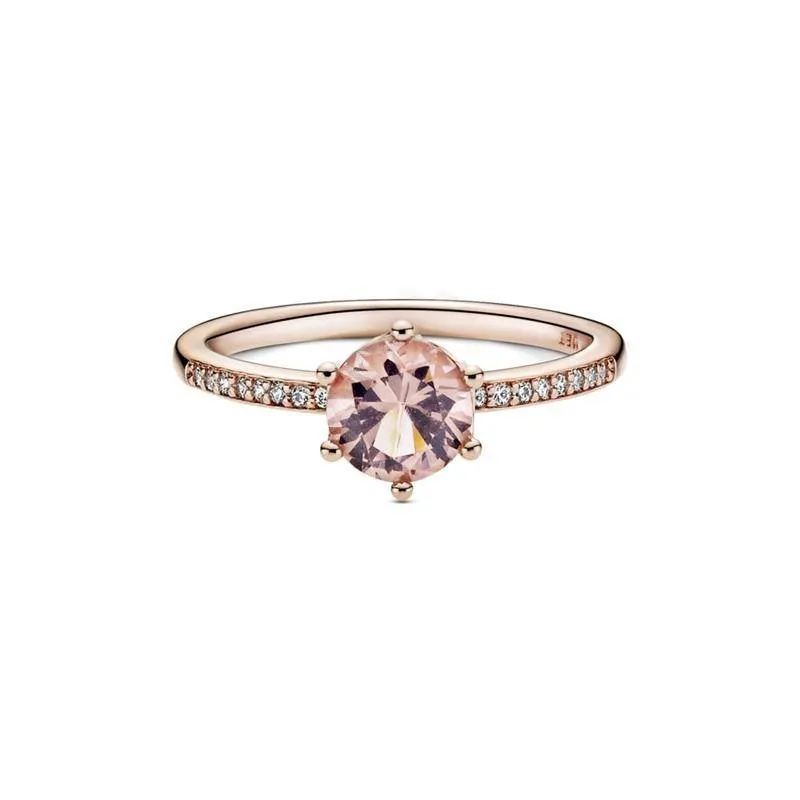 ANILLO PANDORA ROSE CORONA ROSA BRILLANTE 188289C01