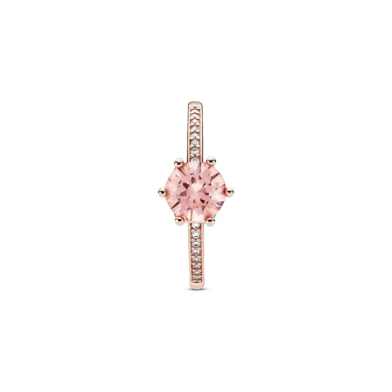 ANILLO PANDORA ROSE CORONA ROSA BRILLANTE 188289C01