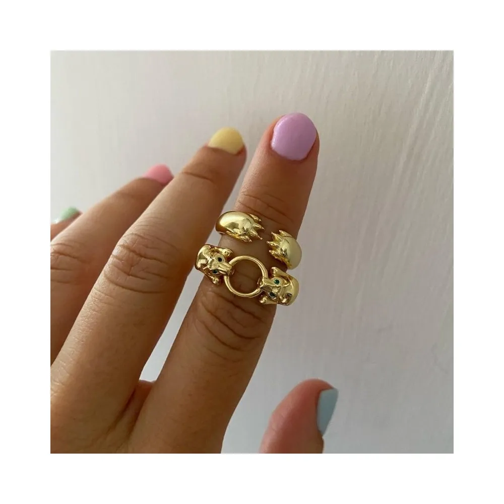 Anillo Panther Oro