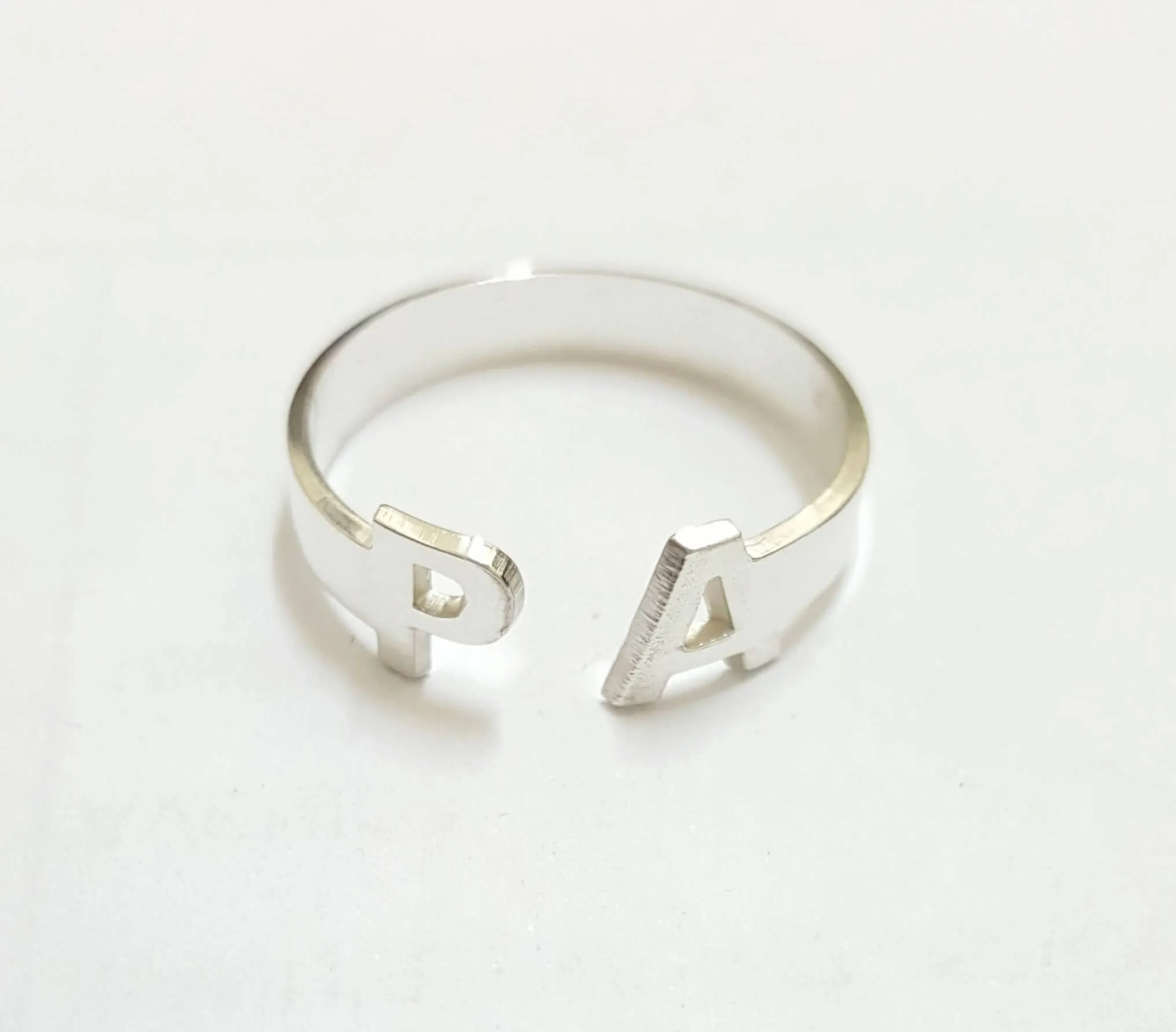 Anillo Personalizado Iniciales