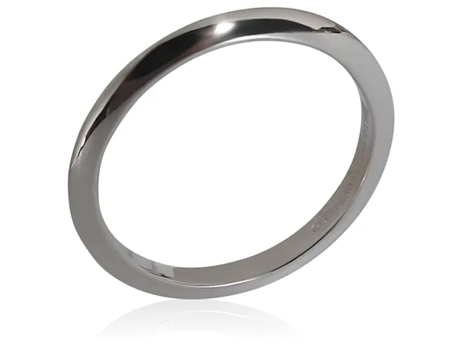 Anillo Tiffany Setting con borde afilado en platino de Tiffany & Co. 