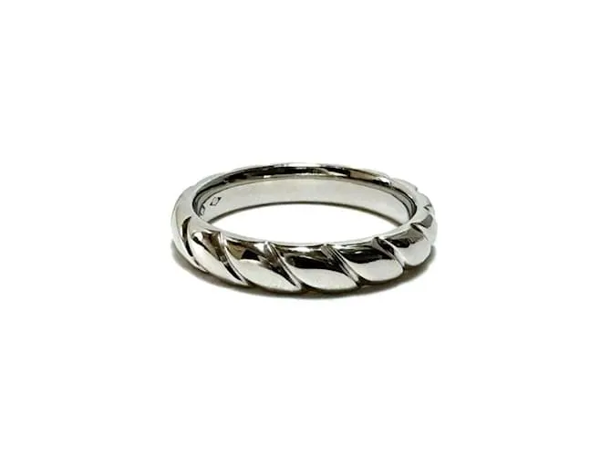Anillo Torsade Chaumet en Platino 950 Plata 