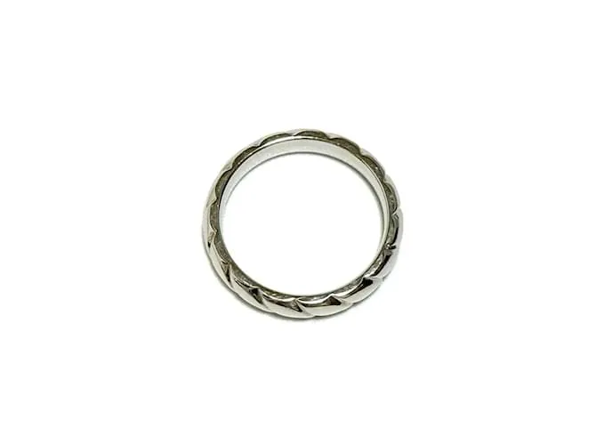 Anillo Torsade Chaumet en Platino 950 Plata 