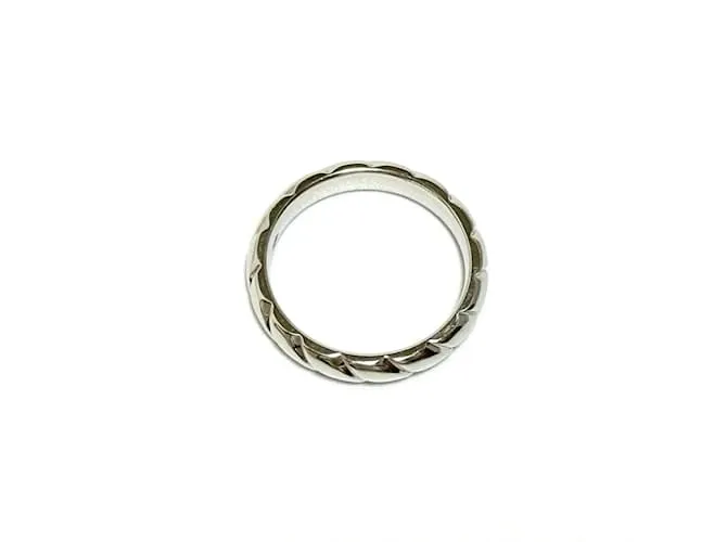 Anillo Torsade Chaumet en Platino 950 Plata 