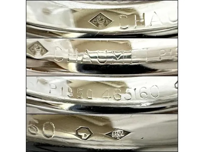 Anillo Torsade Chaumet en Platino 950 Plata 