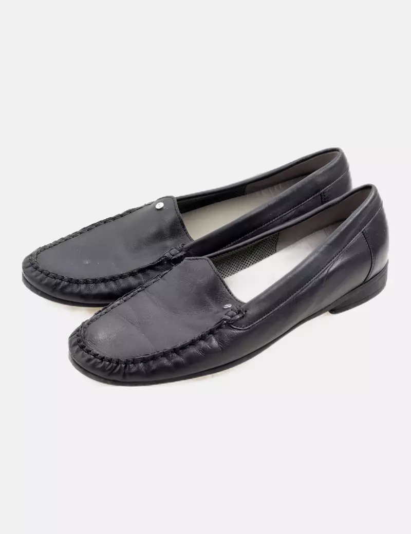 ARA Mocasín negro de vestir
