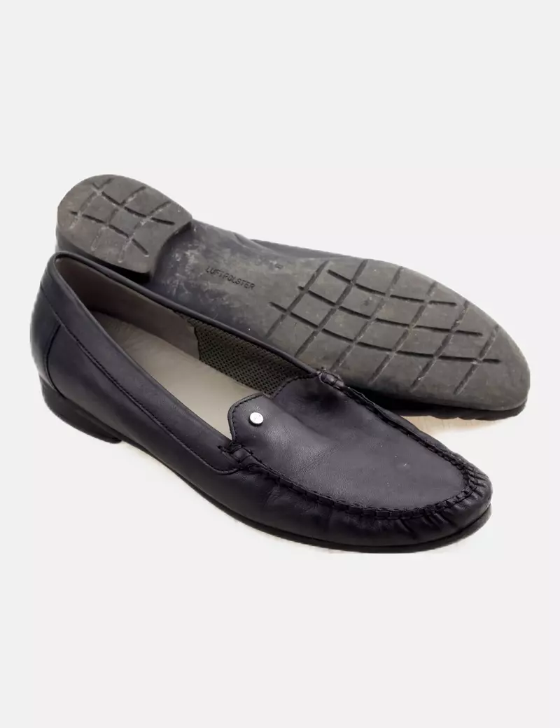 ARA Mocasín negro de vestir