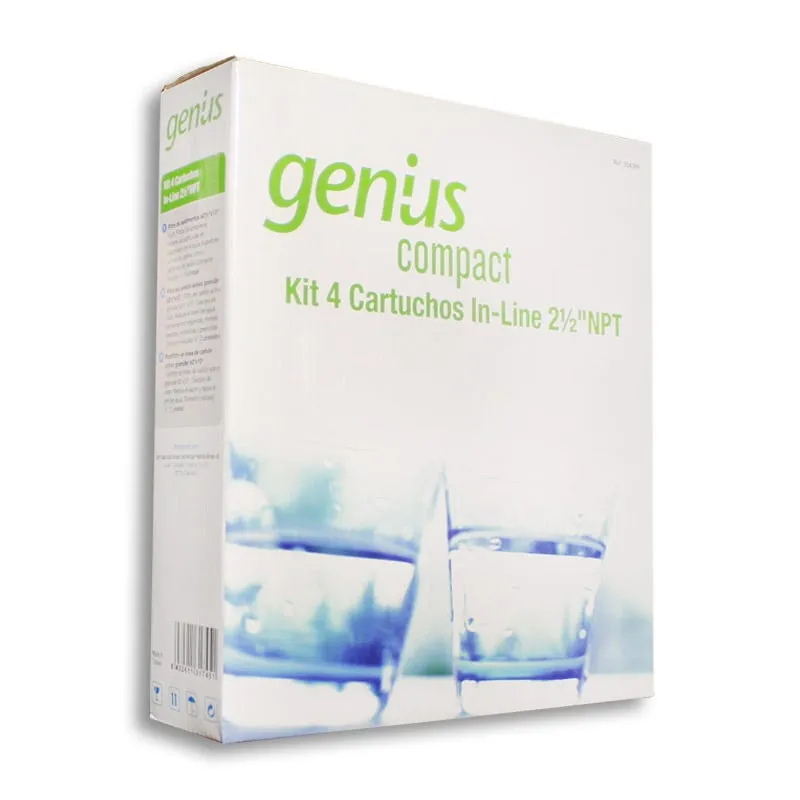 ATH conjunto filtros ósmosis genius compacta conexión rosca hembra