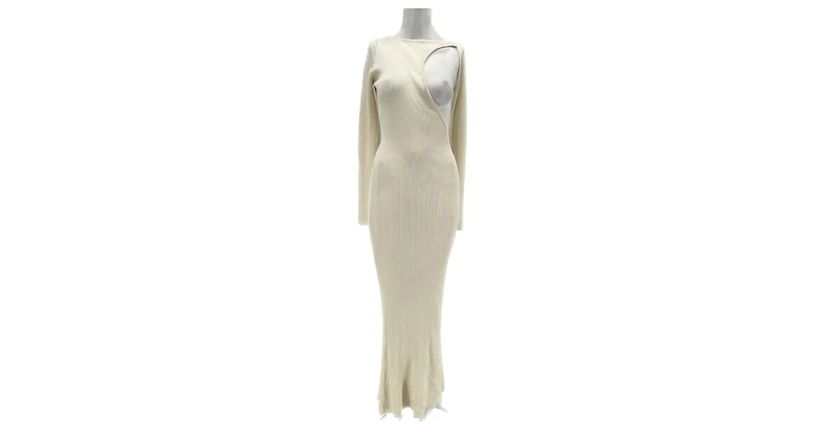 Autre Marque BAOBAB Vestidos T.Internacional XS Sintético Blanco 