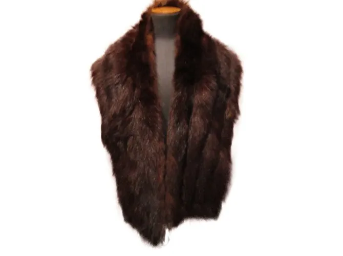 Autre Marque Bufandas Marrón oscuro 