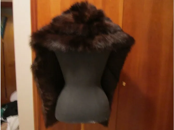 Autre Marque Bufandas Marrón oscuro 