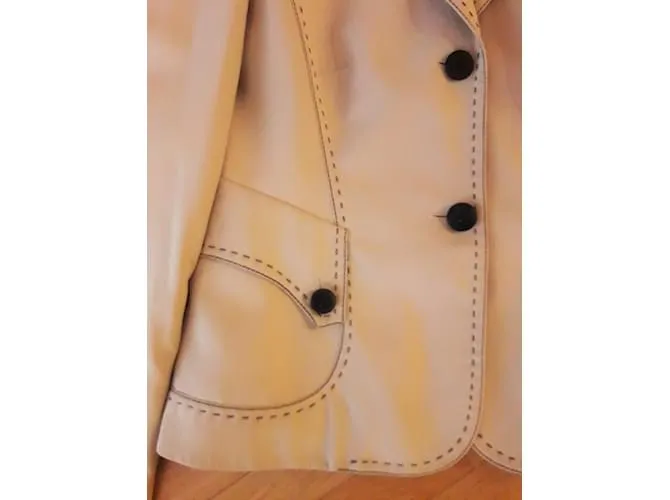 Autre Marque Chaquetas Beige 