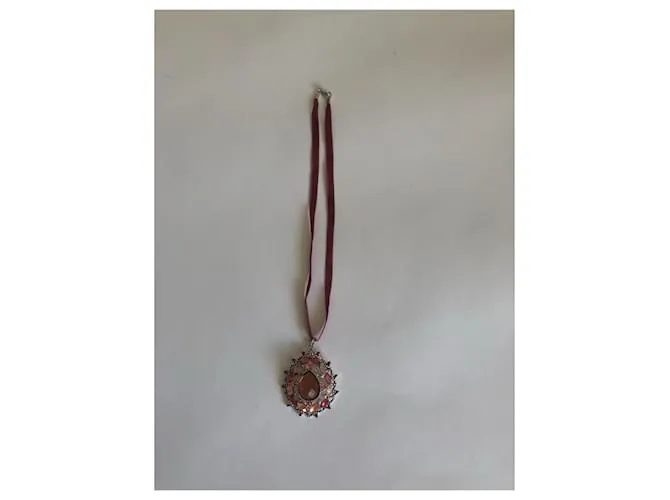 Autre Marque Collares pendientes Rosa 