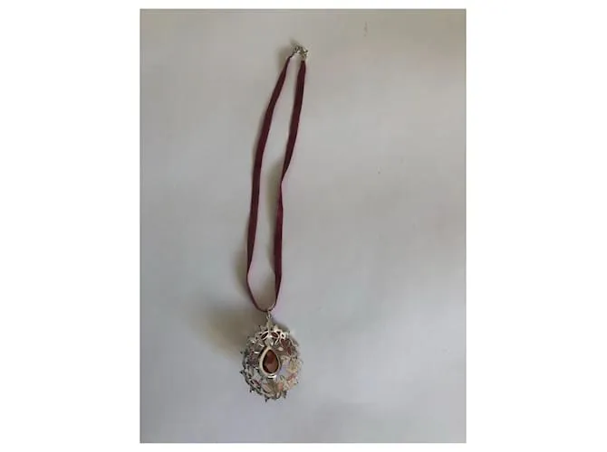 Autre Marque Collares pendientes Rosa 
