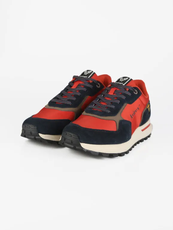 Avirex Zapatillas de piel para hombre