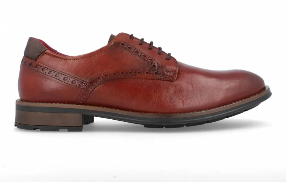 BAERCHI  ZAPATO BLUCHER VESTIR SKIMO TAN