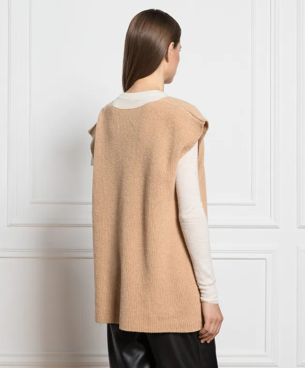 Ballantyne Brown vest made of wool