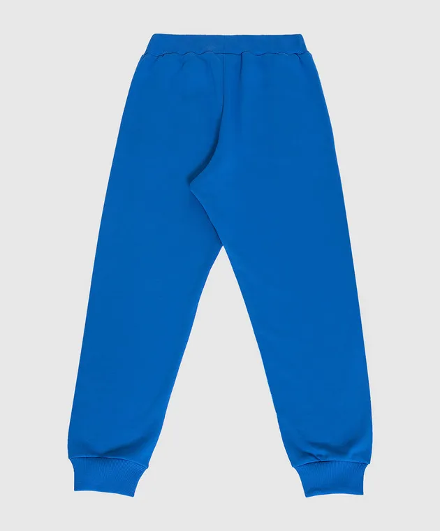 Balmain Balmain Coin logo baby blue joggers