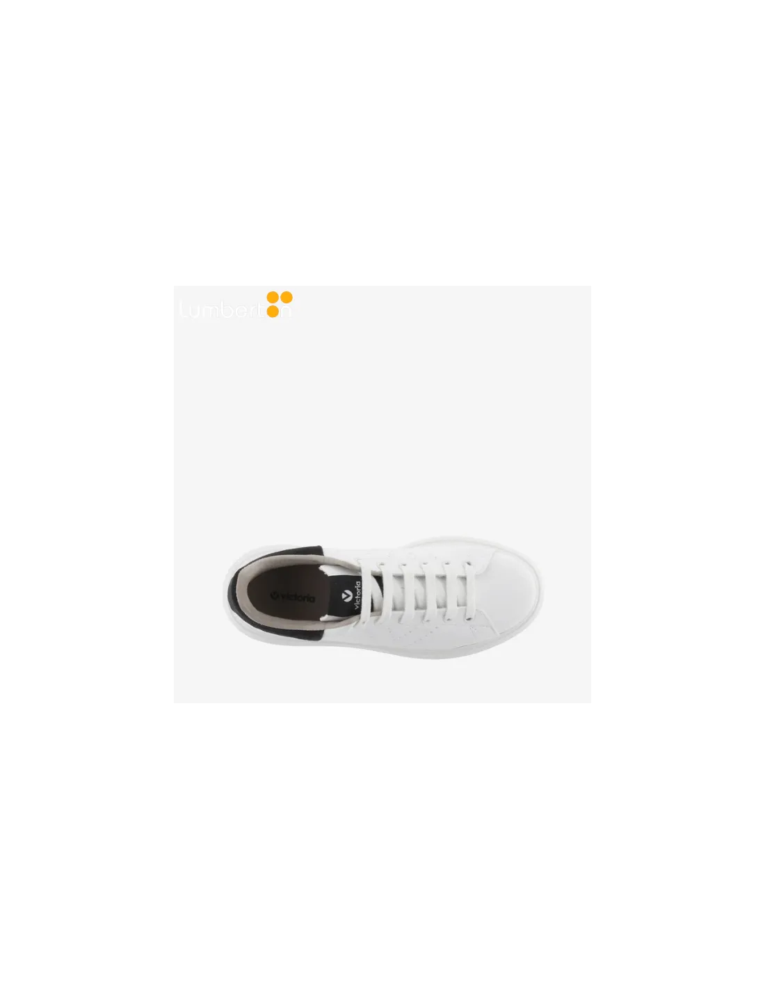 Bamba Blanca Talón Negro 1263101N