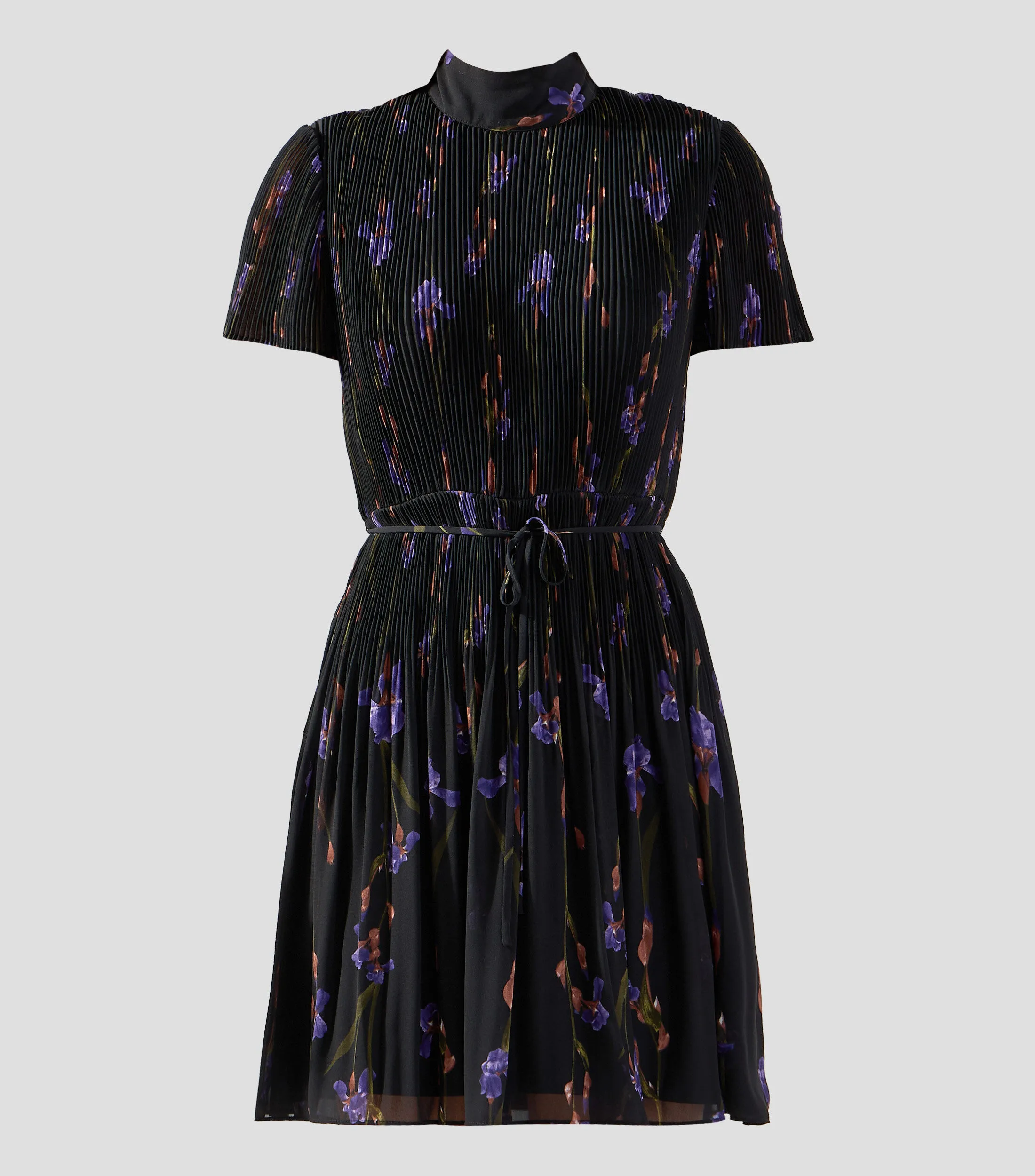 BCBGMAXAZRIA Vestido Corto manga corta estampado Mujer