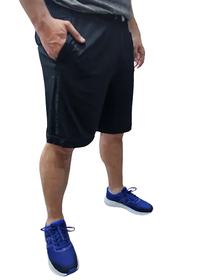 Bermuda De Lycra Hombre + Short Microfibra Shmicro Negro