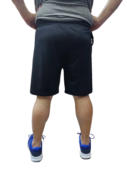 Bermuda De Lycra Hombre + Short Microfibra Shmicro Negro