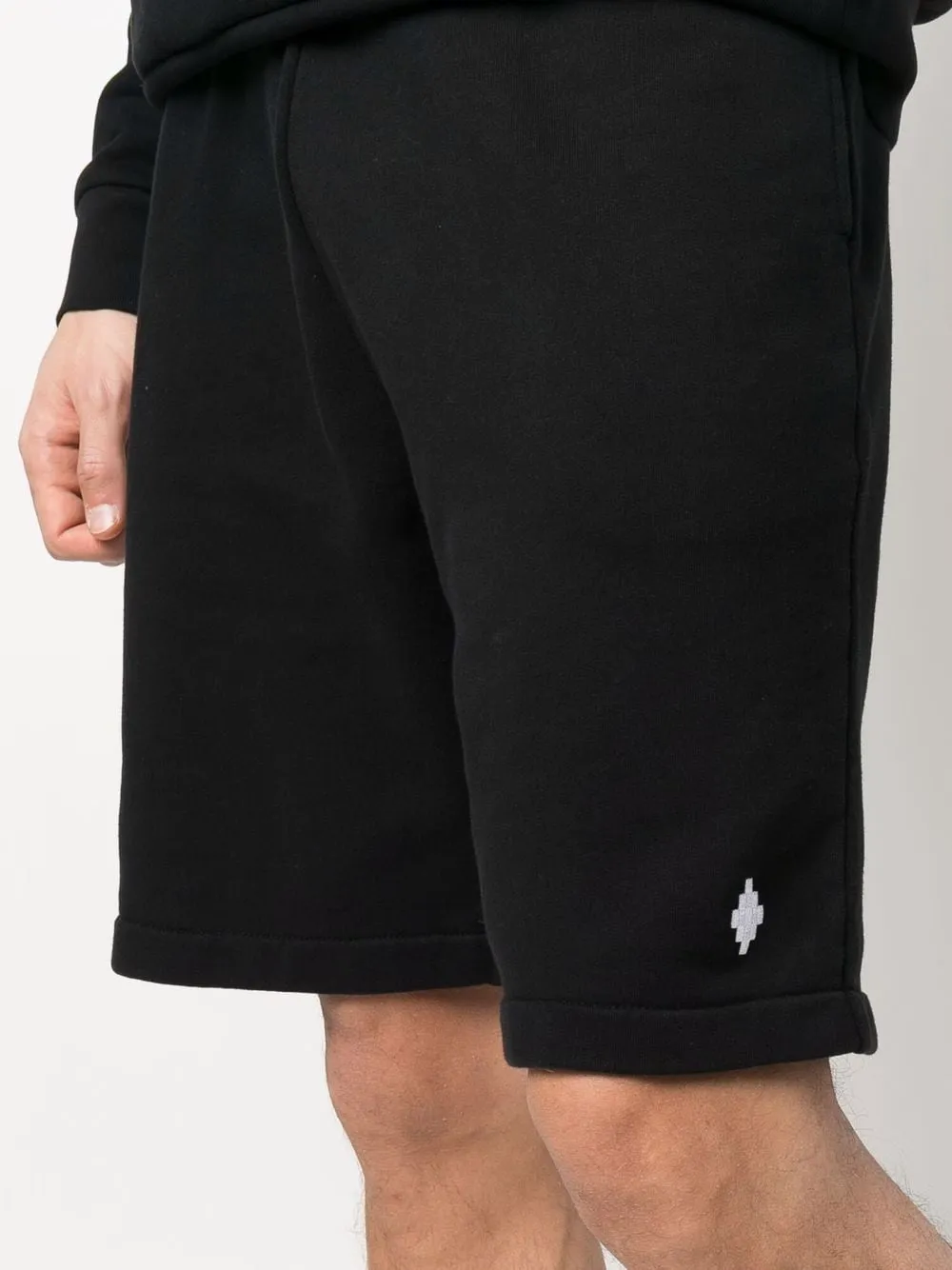 BERMUDAS FELPA CROSS NEGRO